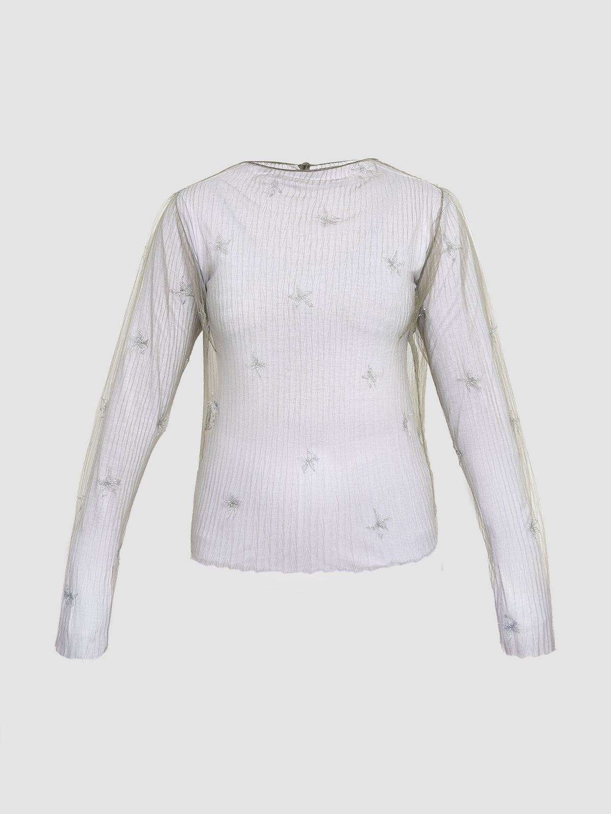 Gorden Long Sleeve Top in Sage & Moss