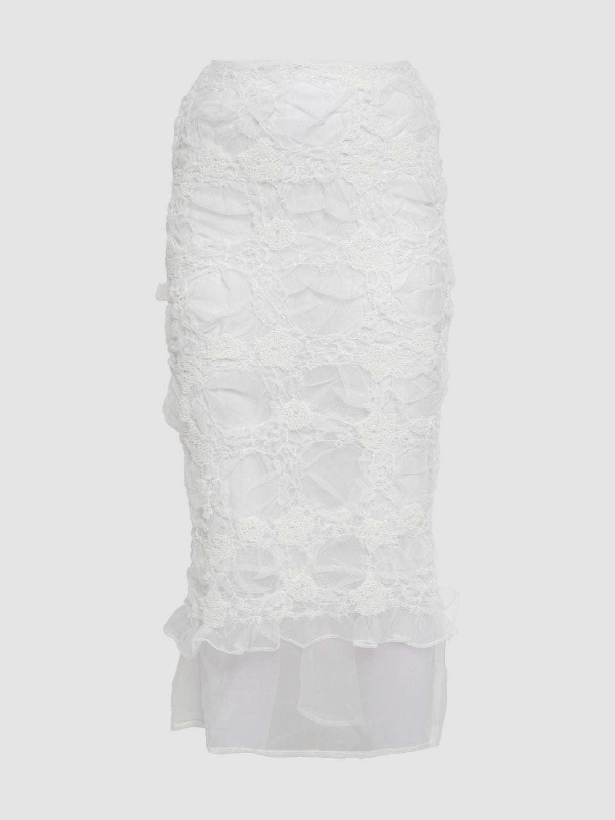 Glenda Skirt in White