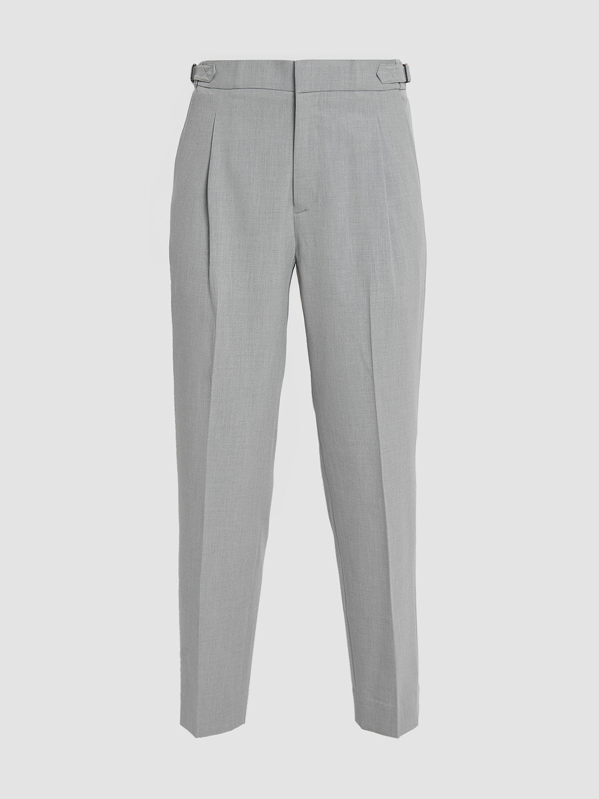 Classic Pants with Side Adjusters in Grey