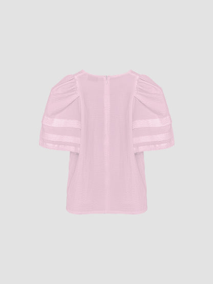 Baby pink Toro blouse