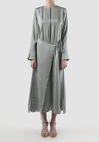 Mint grey Fen maxi dress