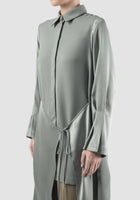 Mint Dove asymmetrical-layered tunic