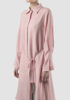 Pink Dove asymmetrical-layered tunic