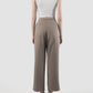 Brown Vida straight pants