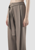 Brown Vida straight pants