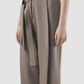 Brown Vida straight pants