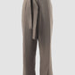 Brown Vida straight pants