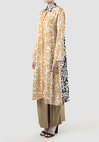 Yellow Vida Flower shirtdress