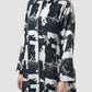 Black and white Vida Cloud shirtdress