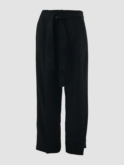 Black Vida straight pants