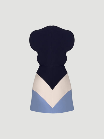 Dark blue Biwa dress