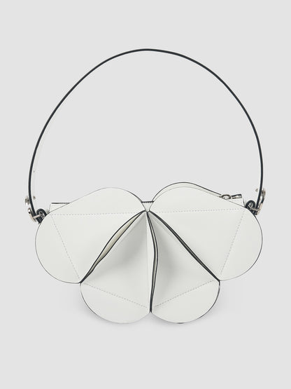 Optic white Origami bag