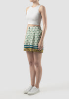 Mint Admira Swan printed shorts