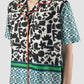 Multicolored Flo shirt with doodle pattern