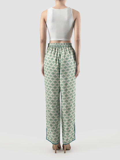 Mint Admira Swan printed lounge pants