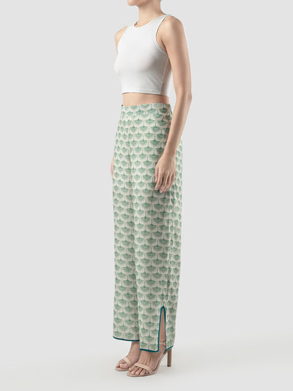 Mint Admira Swan printed lounge pants