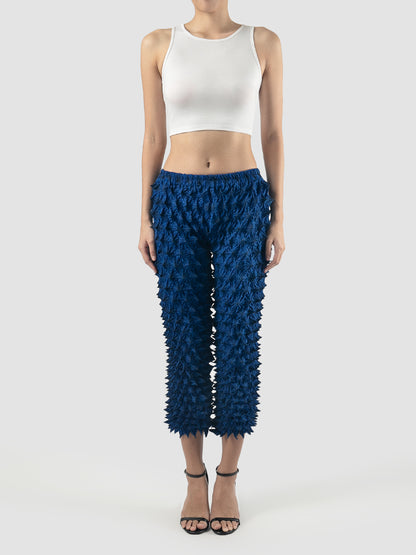 Cobalt blue Fugu pants