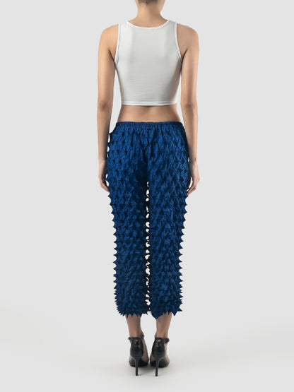 Cobalt blue Fugu pants