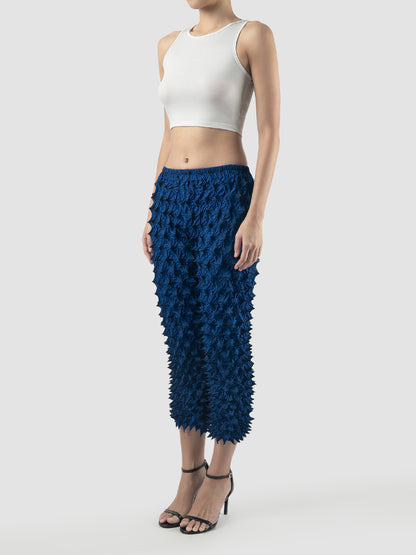 Cobalt blue Fugu pants