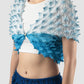 Soft blue Gradient Square outer