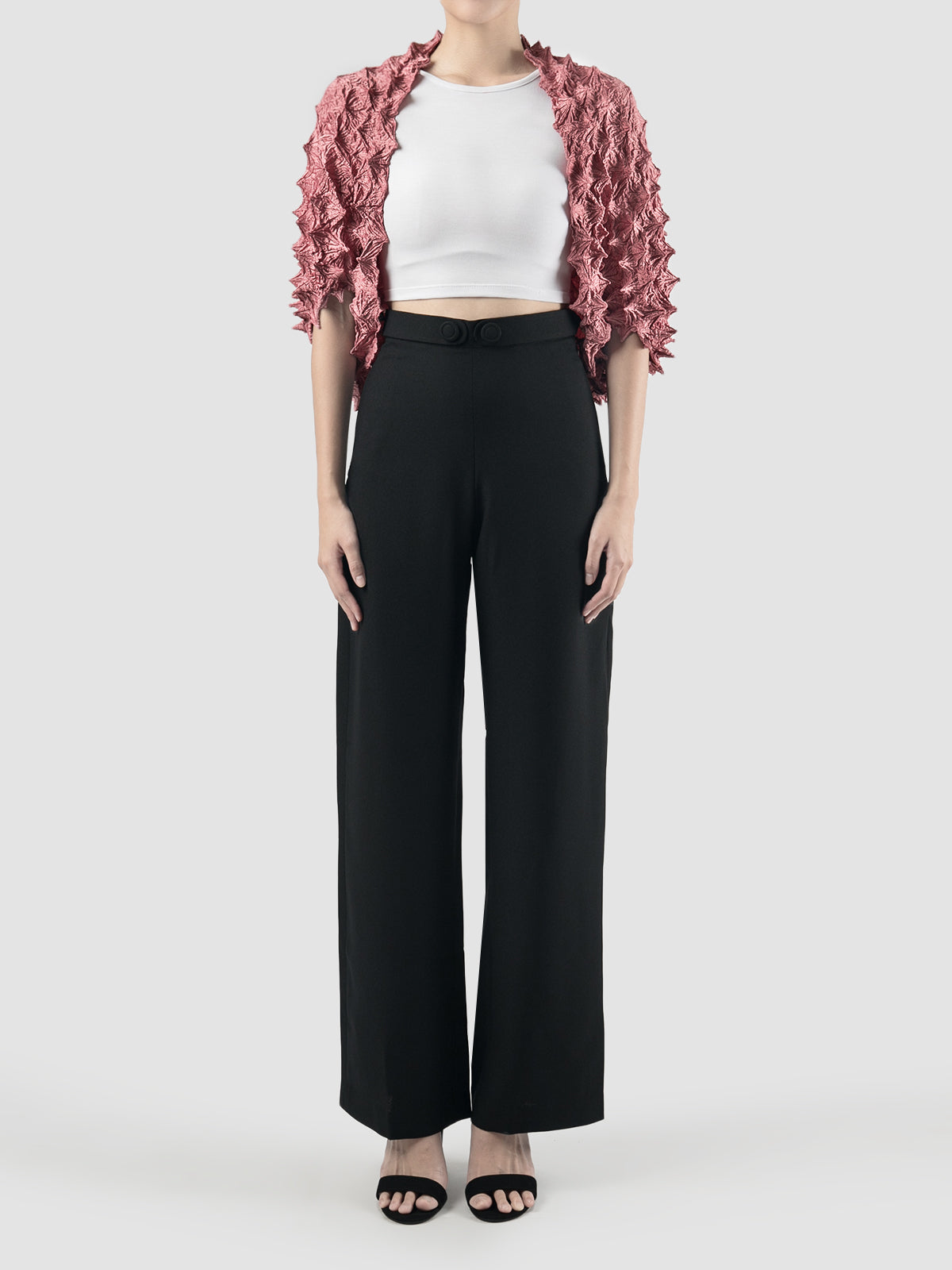 Pink Fugu cropped square outer