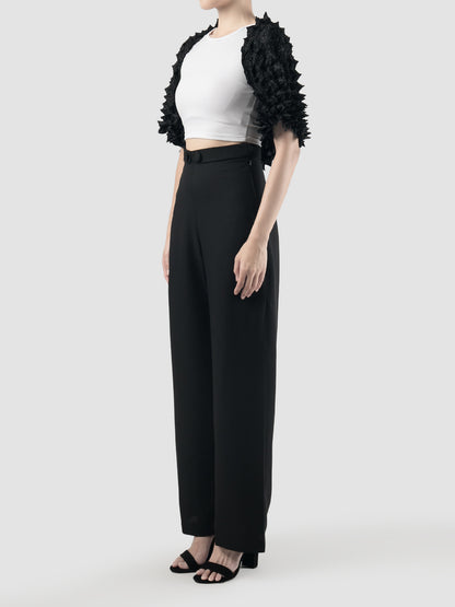 Black Fugu cropped square outer