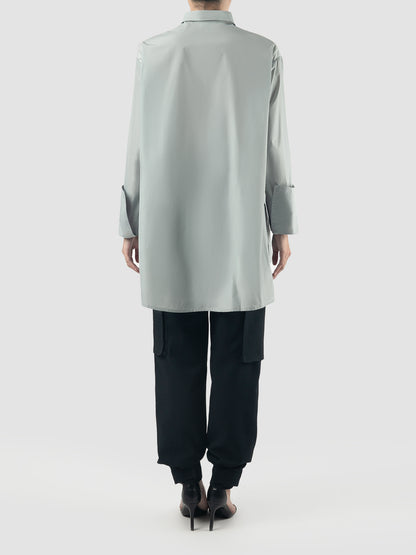 Blue Kishika basic long-sleeved shirt