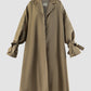 Dark beige Naveah oversize long outer