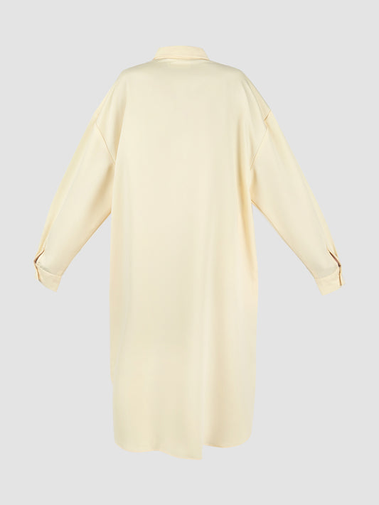 Qyburn Tunic Dress In Wax Yellow