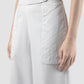 White Kama straight pants