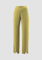 Lime green Trapeze straight pants