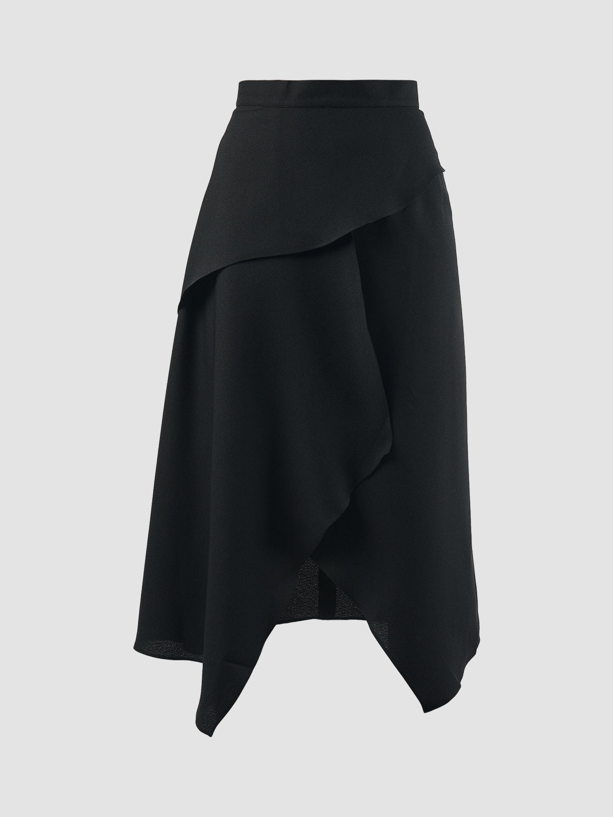 Black Prism midi skirt