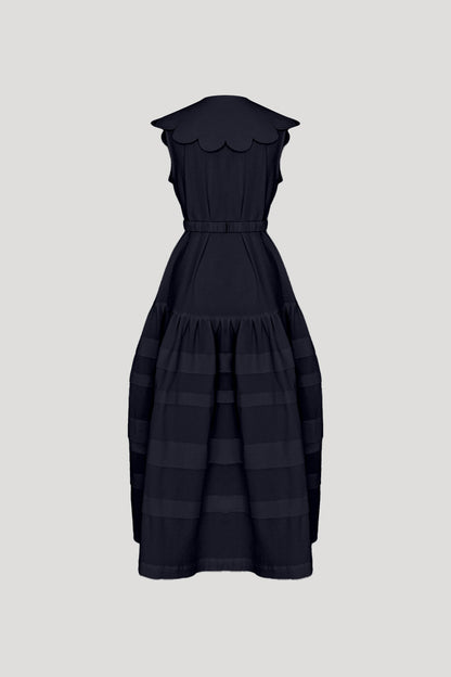 Nuance Dress in Dark Blue