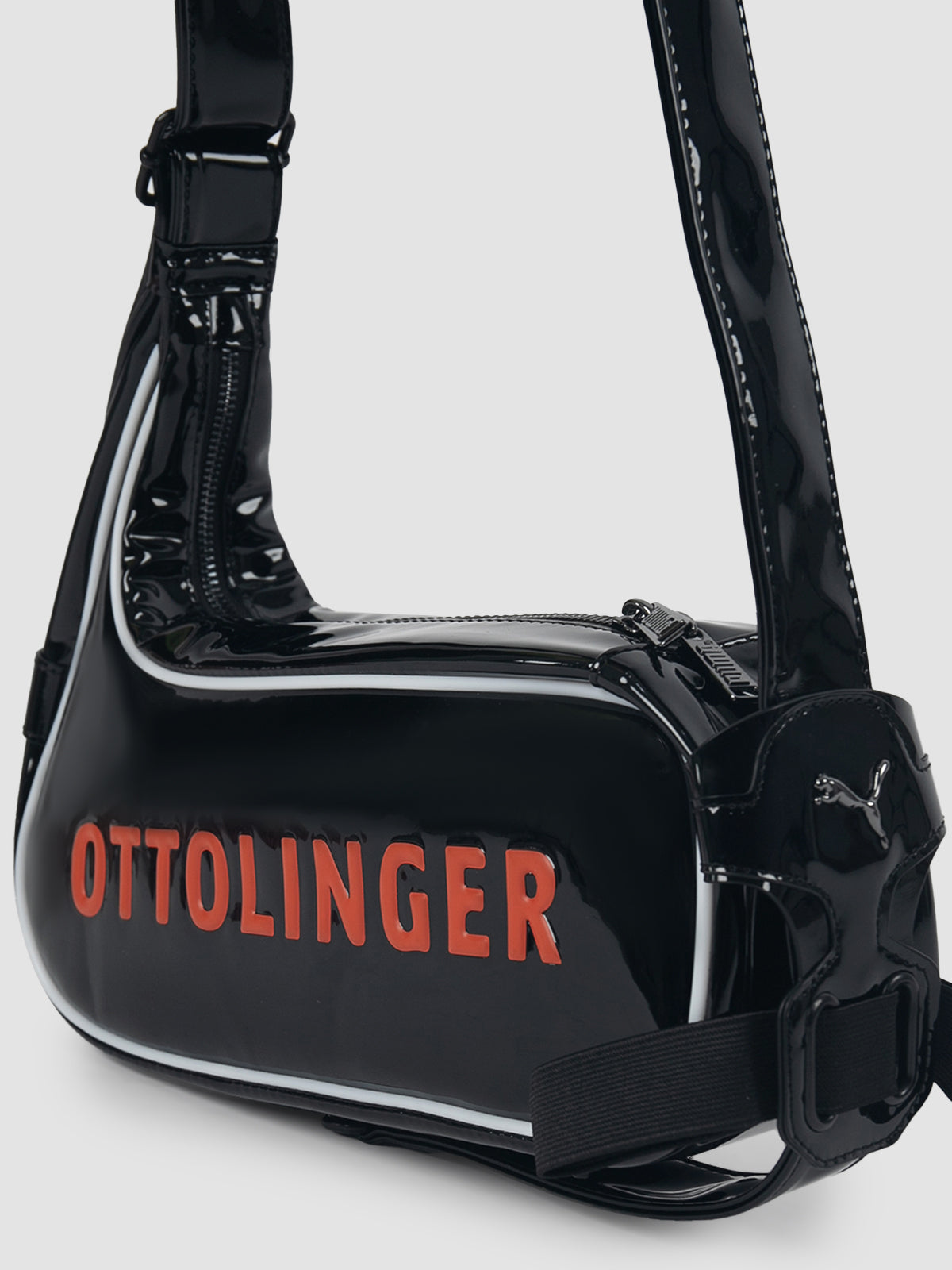 Leather PUMA X OTTOLINGER Bag in Black