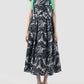 Cantilena Dress In Dark Blue/Fern Green