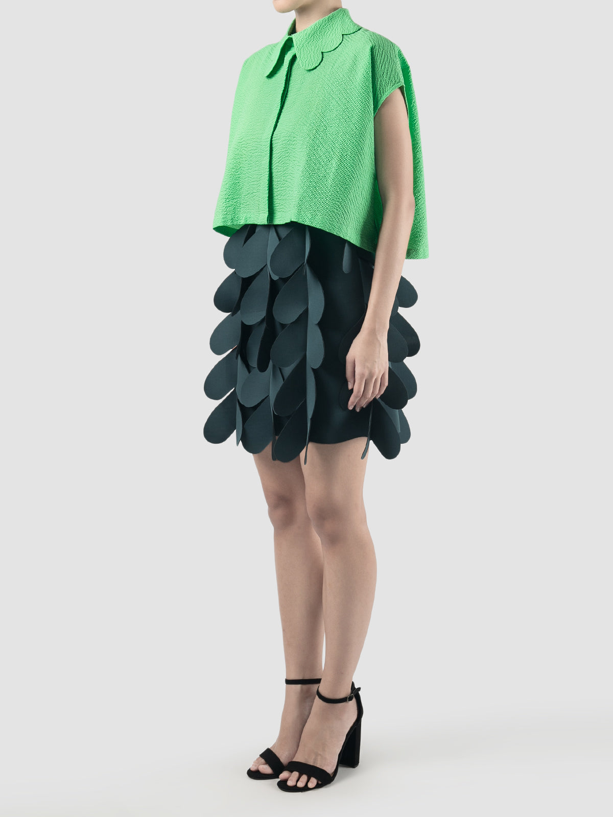 Alto fern green short-sleeved shirt