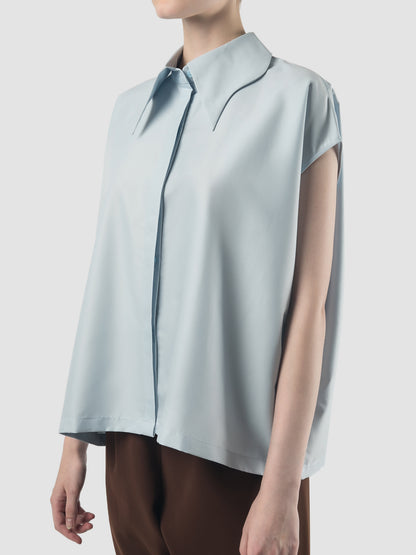 Line Shirt In Ash Blue