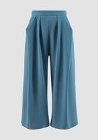 Bar light royal blue straight pants