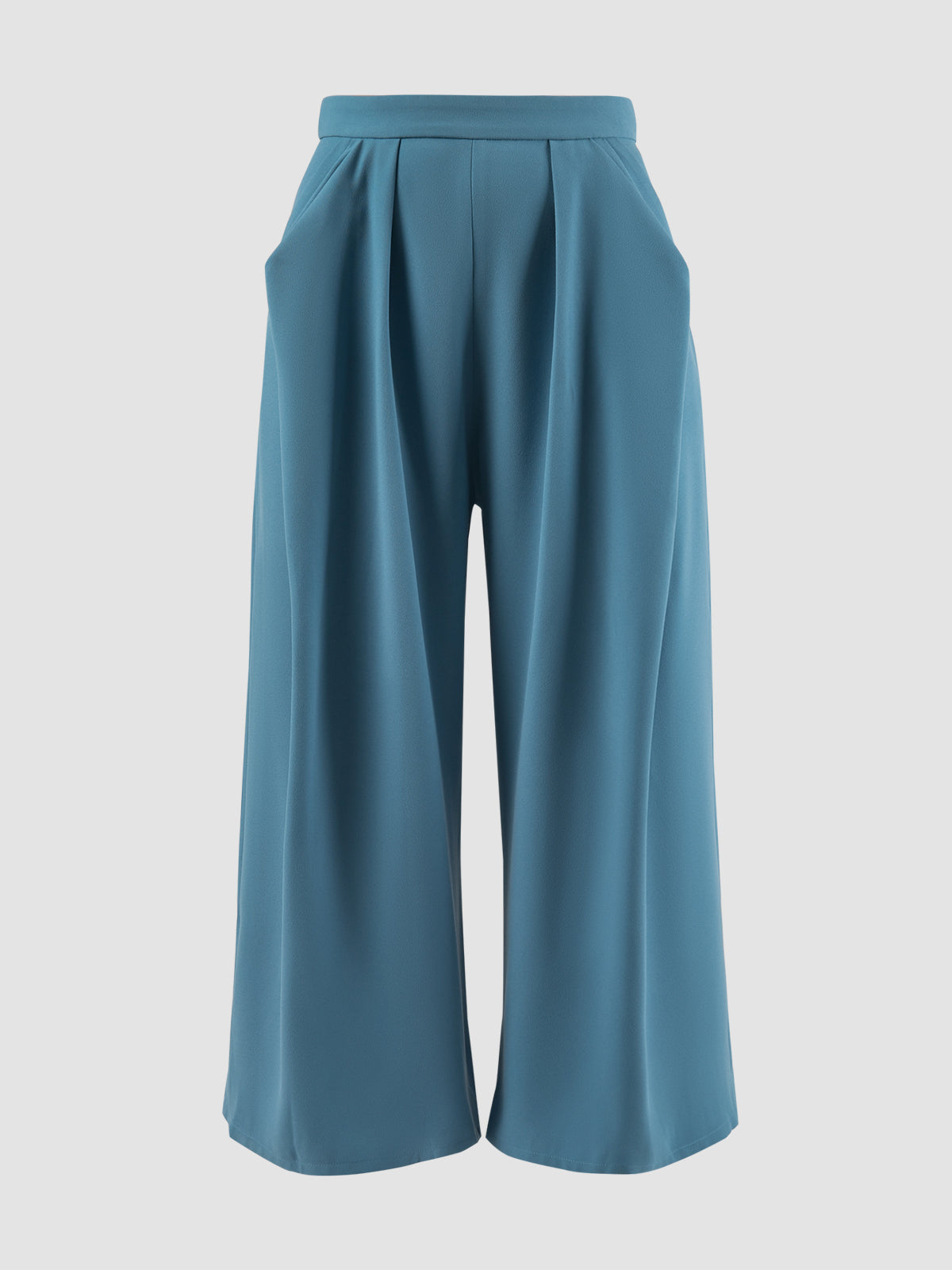 Bar light royal blue straight pants