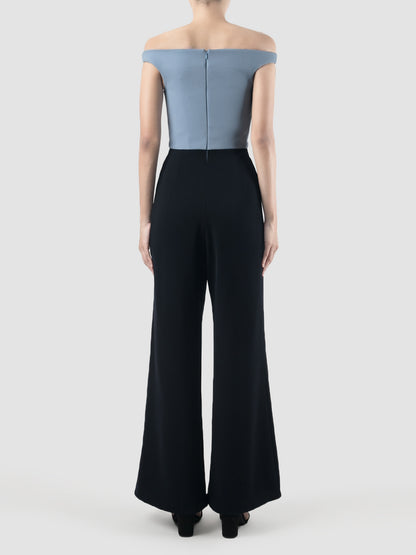 Polo blue Principal jumpsuit with dark blue bottom