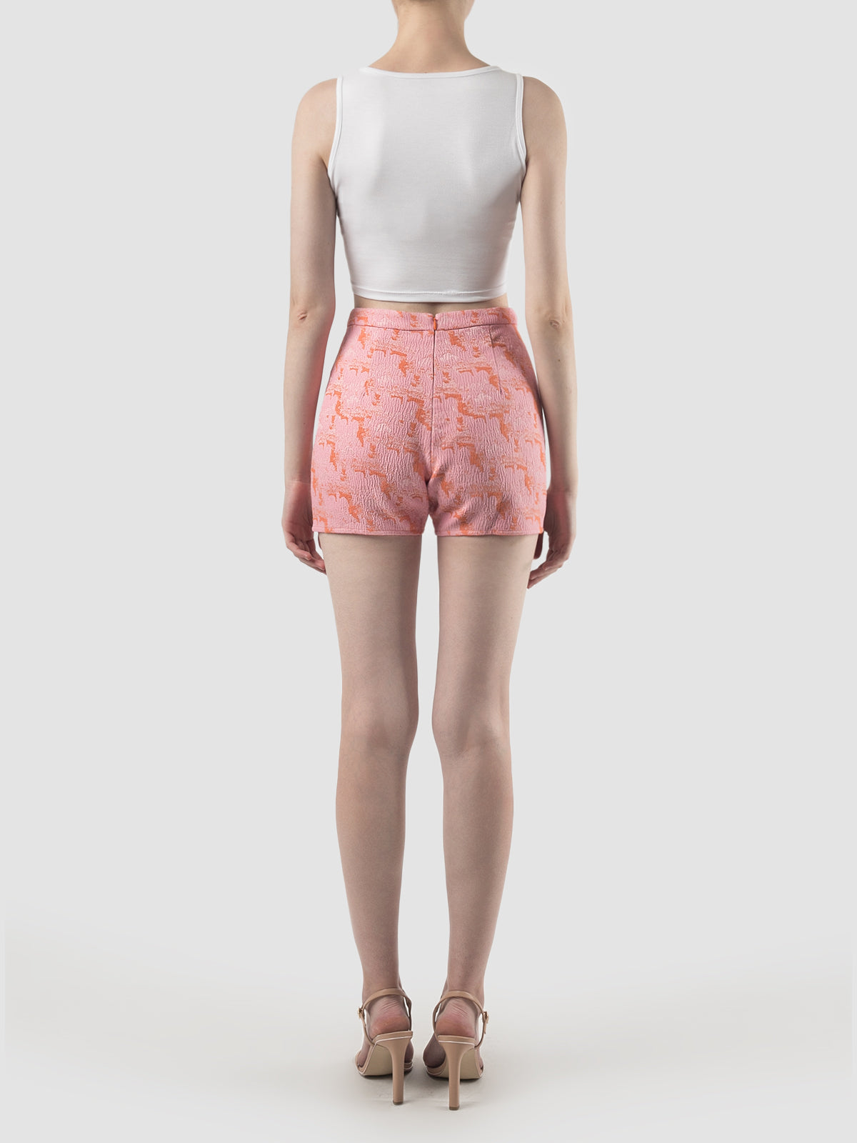 Snud Shorts In Pink Orange