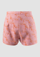 Snud Shorts In Pink Orange