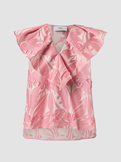 Piano Blouse In Blossom Pink