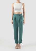 Mineral green Squid tapered pants