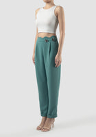 Mineral green Squid tapered pants