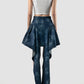 Denim blue Wahoo mini skirt