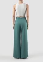 Mineral green Sardine wide pants