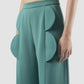 Mineral green Sardine wide pants