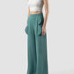 Mineral green Sardine wide pants