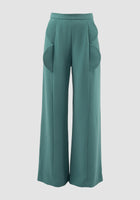 Mineral green Sardine wide pants